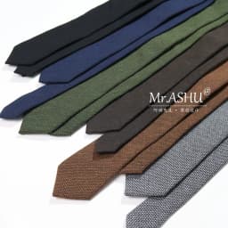 New Fashion British Wool Ties For Men Solid Green Brown Neckties Cotton Narrow 6cm Casual Tie Slim Soft Necktie Suit Accessories