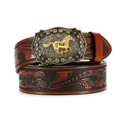 Men's Casual Style Belt PU Leather Belt Main Body Metal Buckle Belt Smooth Buckle Belt High-quality Male Belt 3.8cm