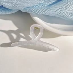 3pcs 4.5-inch large clear claw hairpin, suitable for thick and thin hair, fixed hair, travel and vacation