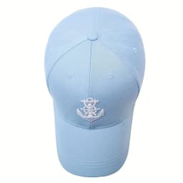 Spring Summer Sun Protection Hat for Men and Women Couple's Versatile Three-dimensional Boat Anchor Trendy Student Sports Cap