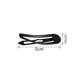 50pcs Simple Metal Bb Hair Clip 5cm Suitable For Daily Wear Holidays And Festivals Casual Children Girls Hair Cards Hair Clips