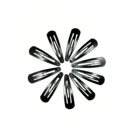50pcs Simple Metal Bb Hair Clip 5cm Suitable For Daily Wear Holidays And Festivals Casual Children Girls Hair Cards Hair Clips