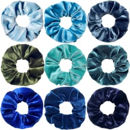 12 Pack Velvet Hair Scrunchies Scrunchy Hair Ties Elastic Hair Bands Ropes Scrunchie for Women or Girls Hair Accessories