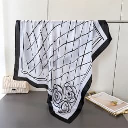 Print 70cm Floral Satin Headkerchief Women Luxury Design Neck Tie Scarf Female Hair Hand Wrist Foulard Shawl Hijab Bandana New