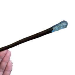 1PC Design Sense Colorblocking Hairpin Women's Premium Sense Ancient Style Hairpin High-end Daily Commuter Wooden Hairpin