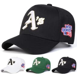 Unisex A'S Letter Embroidery Baseball Caps Spring Autumn Outdoor Adjustable Casual Hats Sunscreen Hat Sports Cap