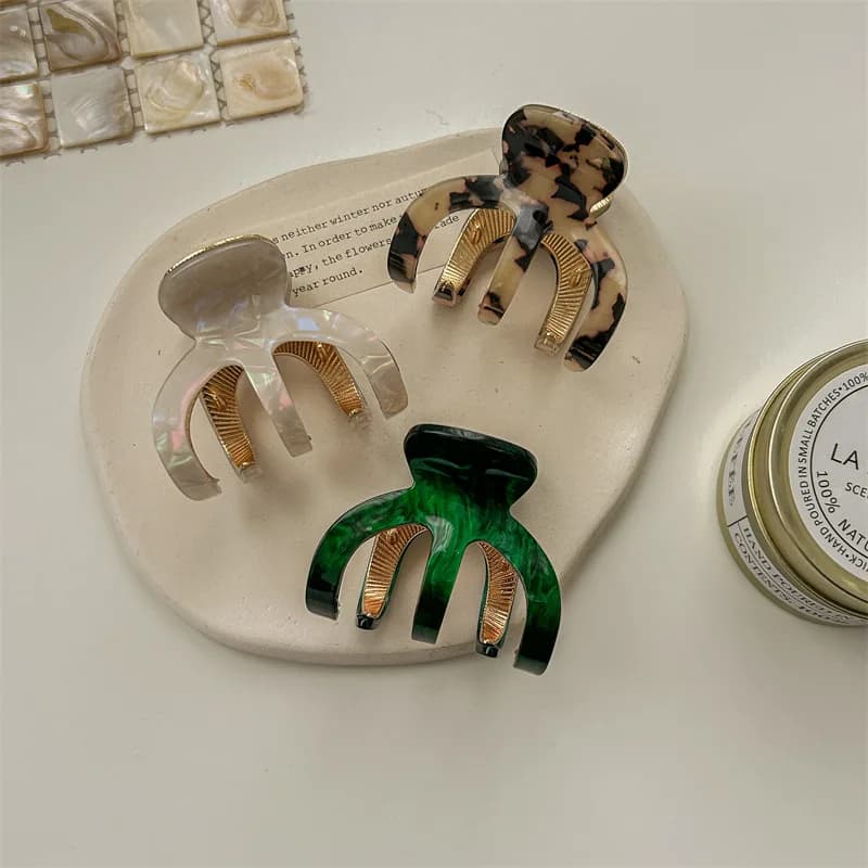 1pc New High Ponytail Hair Clip, Clip at the Back of the Head, Female Shark Clip, High-End Hair Clip