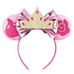 Cute Rapunzel Hair Bands for Women Chameleon Sun Flower Ears Headbands Kids Sequins Bow Hairband Girl Tangled Hair Accessories