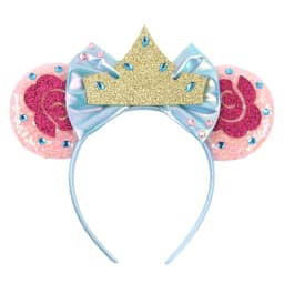 Cute Rapunzel Hair Bands for Women Chameleon Sun Flower Ears Headbands Kids Sequins Bow Hairband Girl Tangled Hair Accessories