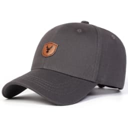 Unisex Antler Leather Label Baseball Caps Spring Autumn Outdoor Sunscreen Hat Adjustable Casual Trucker Hats Sports Cap