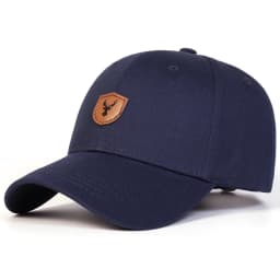 Unisex Antler Leather Label Baseball Caps Spring Autumn Outdoor Sunscreen Hat Adjustable Casual Trucker Hats Sports Cap