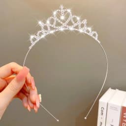 Children's Hair Hoops Sparkling Rhinestones Fashionable Sweet Cute Kawaii Headbands Performance Party Hair Accessories For Girl