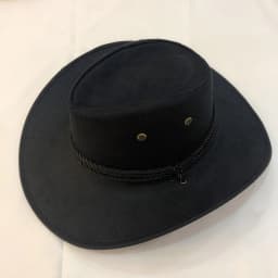 Cowboy Hat Classic Western Cowboy Hats with Adjustable Neck Draw String Vintage Cattleman Hat for Dress-Up Parties Costume GIft
