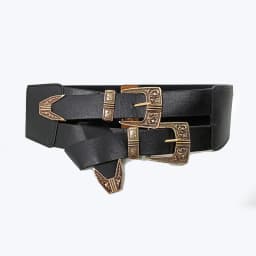 Female Waist Gothic Elastic Corset Belt Female Stretch Cummerbunds High Quality Luxury Designer Black Punk Wide Belts For Women