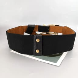 Female Waist Gothic Elastic Corset Belt Female Stretch Cummerbunds High Quality Luxury Designer Black Punk Wide Belts For Women