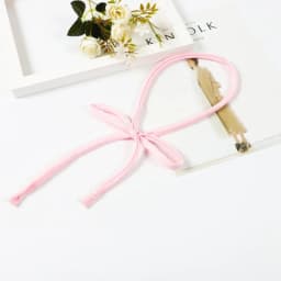 Solid Color Simple Neck Tie Elegant Ribbon Knot Thin Satin Bowtie School Student Bowtie Vintage JK Uniform Shirt Accessory
