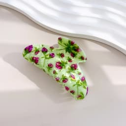 Korean Acrylic Hair Claw Clips for Women And Girls Flower Fruits Design Thick Thin Hair Styling Accessories Sweat Catch Hairgrip