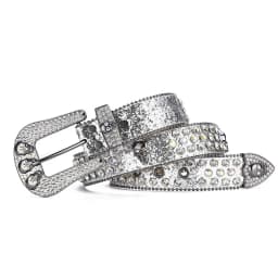 Cowboy style rhinestone belt ladies hip hop party fashion outfit y2k belt unisex belt jeans short skirt women men accessories