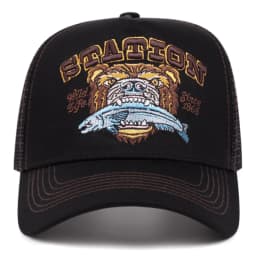 2025 Fashion New Bear Eating Fish Truck Hat Men's Street Skateboarding HipHop Hat Women's Outdoor Sunshade Baseball Hat Mesh Hat