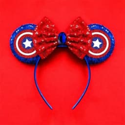 Disney Mickey Mouse Ear Headband Women Adult Marvel Hair Accessories Superhero Hairbands Spiderman Headbands for Kids Girls Gift