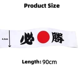 Multi-purpose Hachimaki Headband Breathable Hygroscopic Japanese Headband Costume Accessories Karate Bandana Headwear