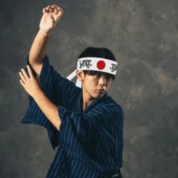 Multi-purpose Hachimaki Headband Breathable Hygroscopic Japanese Headband Costume Accessories Karate Bandana Headwear
