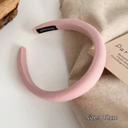 Korean Colorful Spong Linen Hairband For Women Girls Sweet Hair Ornament Headband Hair Hoop Hair Band Fashion Hair Accessories
