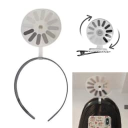Loading Symbol Design Headband Shiny Hair Accessory Creative Unisex Hair Hoop Lightweight Rotating Headband Hot Sale