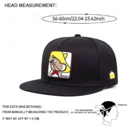 2025 Creative New Baseball Hat SPEEDY Mouse Labeling Street HipHop Hat Street Dance Decorative Hat Sunshade Flat Edge Hat Unisex