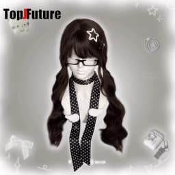 Millennium Y2K Spicy Girl Wings Wave Point Scarf Spring and Summer Japanese and Korean Neck Headband with High-end Feeling