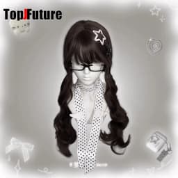 Millennium Y2K Spicy Girl Wings Wave Point Scarf Spring and Summer Japanese and Korean Neck Headband with High-end Feeling