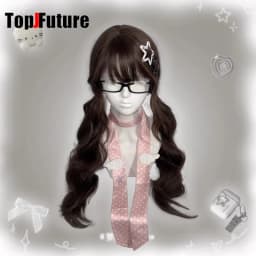 Millennium Y2K Spicy Girl Wings Wave Point Scarf Spring and Summer Japanese and Korean Neck Headband with High-end Feeling