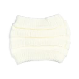 1Pcs Autumn Winter Women Girl Turban Headwraps Headwear Ear Warmer Knitting Headband Hair Band Ponytail Beanie Hat