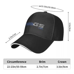 GS Worlds Maps Baseball Cap Men Women Print Hip Hop Hats Summer Classic Kpop Rock Breathable Snapback Cap