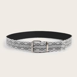 Korean Y2k Lace Waistband Female Floral Elegant Waist Belt For Women 3.8cm Wide Dress Jeans Belt Spicy Girls