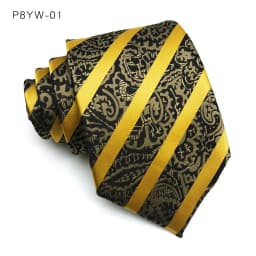 Luxury Mens Necktie Stripes Plaid Floral 8CM Ties For Man Groom Jacquard Woven Neck Tie Business Wedding Party Accessories