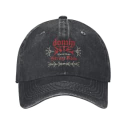 Summer StrayKided 2025 World Tour Baseball Cap Sun Domin Sun-Proof Print Washed Trucker Hat Men Running Hippie Baseball Caps