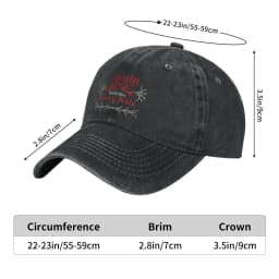 Summer StrayKided 2025 World Tour Baseball Cap Sun Domin Sun-Proof Print Washed Trucker Hat Men Running Hippie Baseball Caps