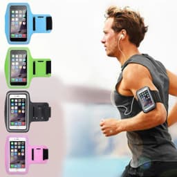 5.5inch Outdoor Sports Mobile Phone Armband Smartphone Key Holder Gym Running Phone Bag Arm Band Cases for Samsung iPhone Holder