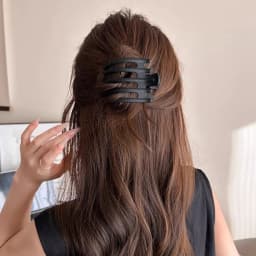 3pcs Matte Hair Claws Clamps Women Hair Clips Crab Acrylic Ponytail Hairpins Girls Barrettes Duckbill Fashion Hair Accessories