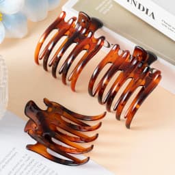 3pcs Matte Hair Claws Clamps Women Hair Clips Crab Acrylic Ponytail Hairpins Girls Barrettes Duckbill Fashion Hair Accessories