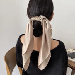New 70*70cm Silk Square Scarf Women Soft Satin Hairband Neckerchief Tie Female Headband Foulard Bag Ribbon Gift Luxury