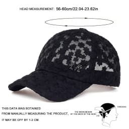 Unisex M Label Lace Breathable Baseball Net Caps Hip Hop Cap Spring Summer Outdoor Adjustable Casual Hats Sunscreen Hat