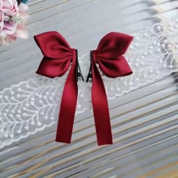 2 PCS Children's Side Bow Hairpins Lovely Hairgrip Hair Clips Headwear for Girls Hair Accessories