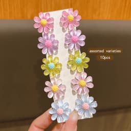 10 cute and sweet flower hair clips suitable for daily use as hair accessories