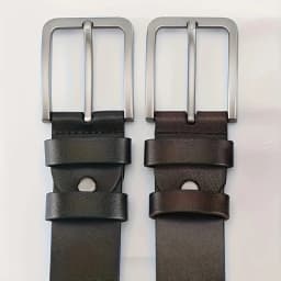 Men's Synthetic Leather Belt with Vintage Square Alloy Buckle - Black, Casual & Business Style, Durable Accessory Vintage Belts
