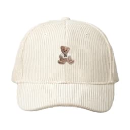 Corduroy Baseball Cap Men Women Teddy Bear Pattern Sun Protection Outdoor Adjustable Dad Cap Fashion Streetwear Casual Truck Hat