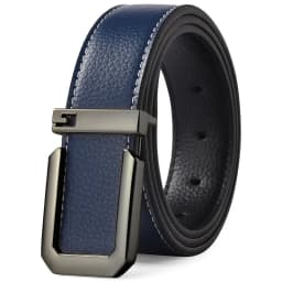 3.3cm Fashion Casual Belt with Silver Smooth Buckle, Designer Men Belt High-Quality, Unisex Fit, Perfect for Jeans Workwear