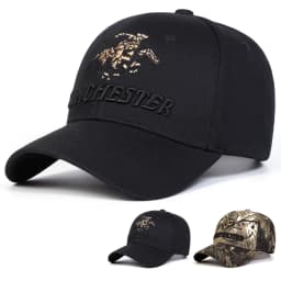 Unisex Winchester Letter Embroidery Baseball Caps Spring Autumn Outdoor Adjustable Casual Hats Dad Hat Sunscreen Hat