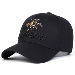 Unisex Winchester Letter Embroidery Baseball Caps Spring Autumn Outdoor Adjustable Casual Hats Dad Hat Sunscreen Hat
